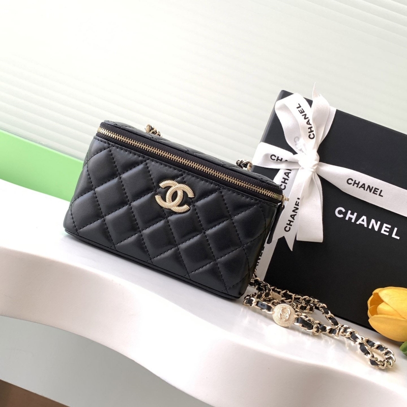 Ch*el cosmetic bags
